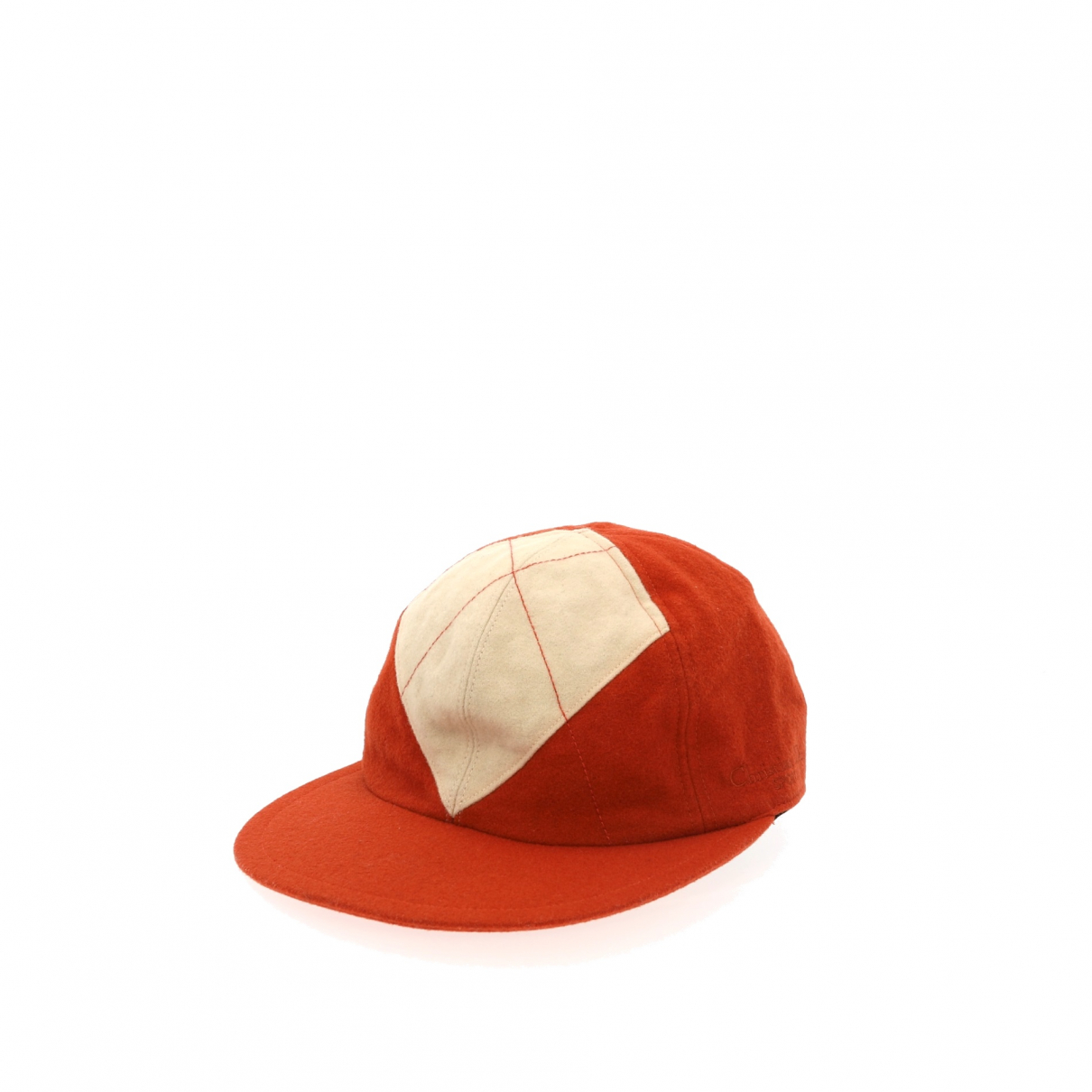 Cloth hat Christian Dior Orange size S 